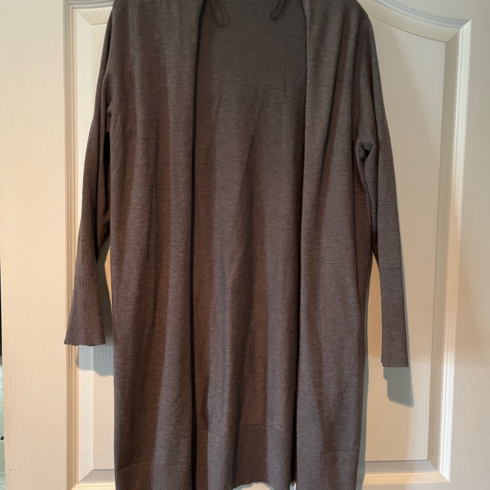 Zara Charcoal Knit Cardigan